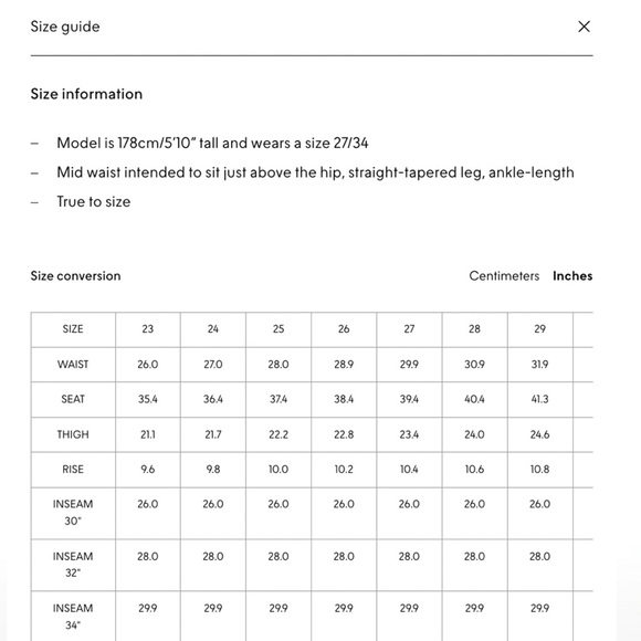 NWT Toteme Twisted Seam Denim - Dark Blue Jeans - Picture 7 of 8